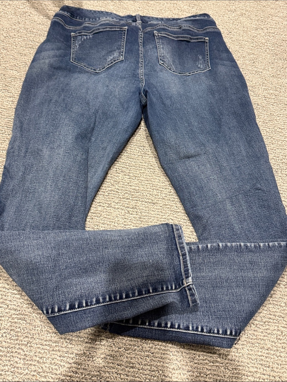 Maurices Women's Boyfriend Jeans in Medium Blue Wash
